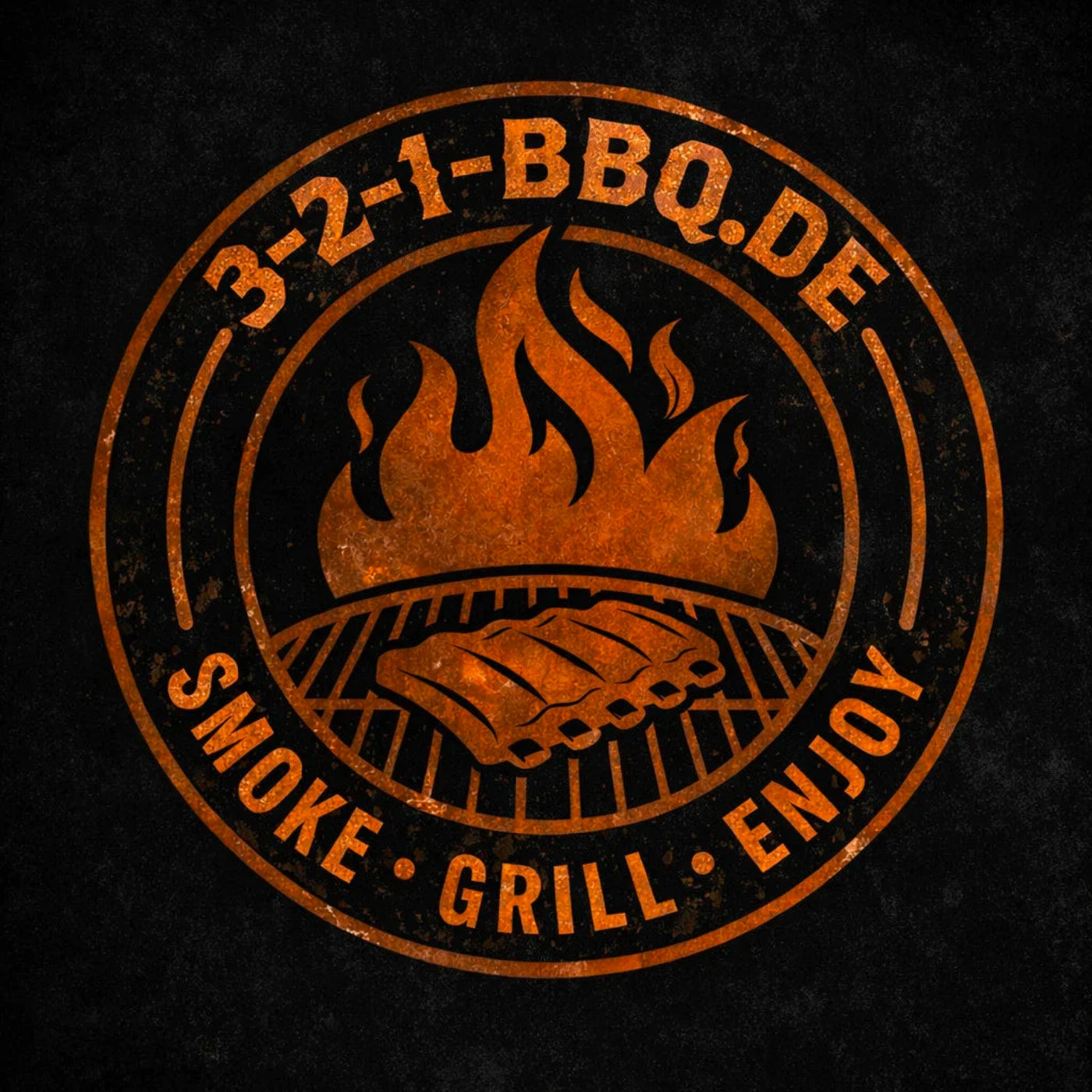 3-2-1-BBQ.DE cooles Logo