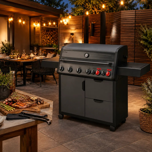 Enders Hyde 6 Gasgrill Außenküche im tollen Garten