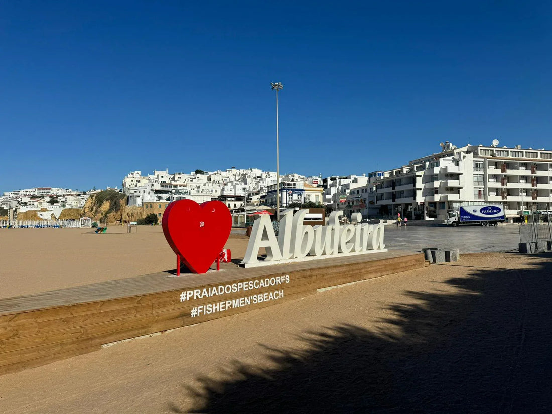 Foto vom Herzen Albufeiras Portugal Algarve