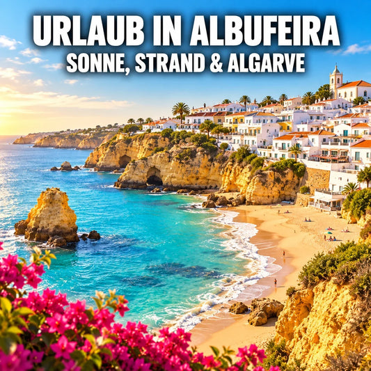 Foto vom Herzen Albufeiras Portugal Algarve