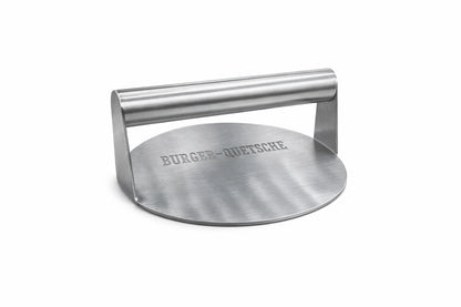 Burger-Quetsche Burgerpresse aus Edelstahl – Smash Burger Presse für Grill & Plancha