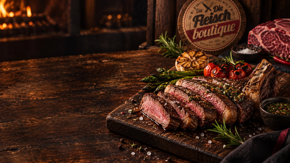 Hero Banner mit Steak und Fleischboutique Dortmund Empfehlung