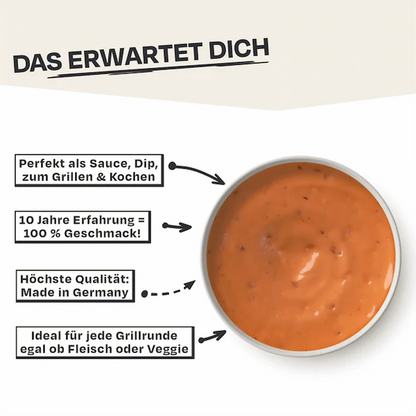 Was dich leckeres erwartet, 10 Jahre Erfahrung, Made in Germany, auch Veggie