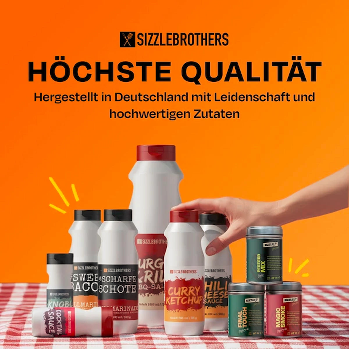 Sizzle Brothers Saucen Marinaden und BBQ Gewürze aus Deutschland